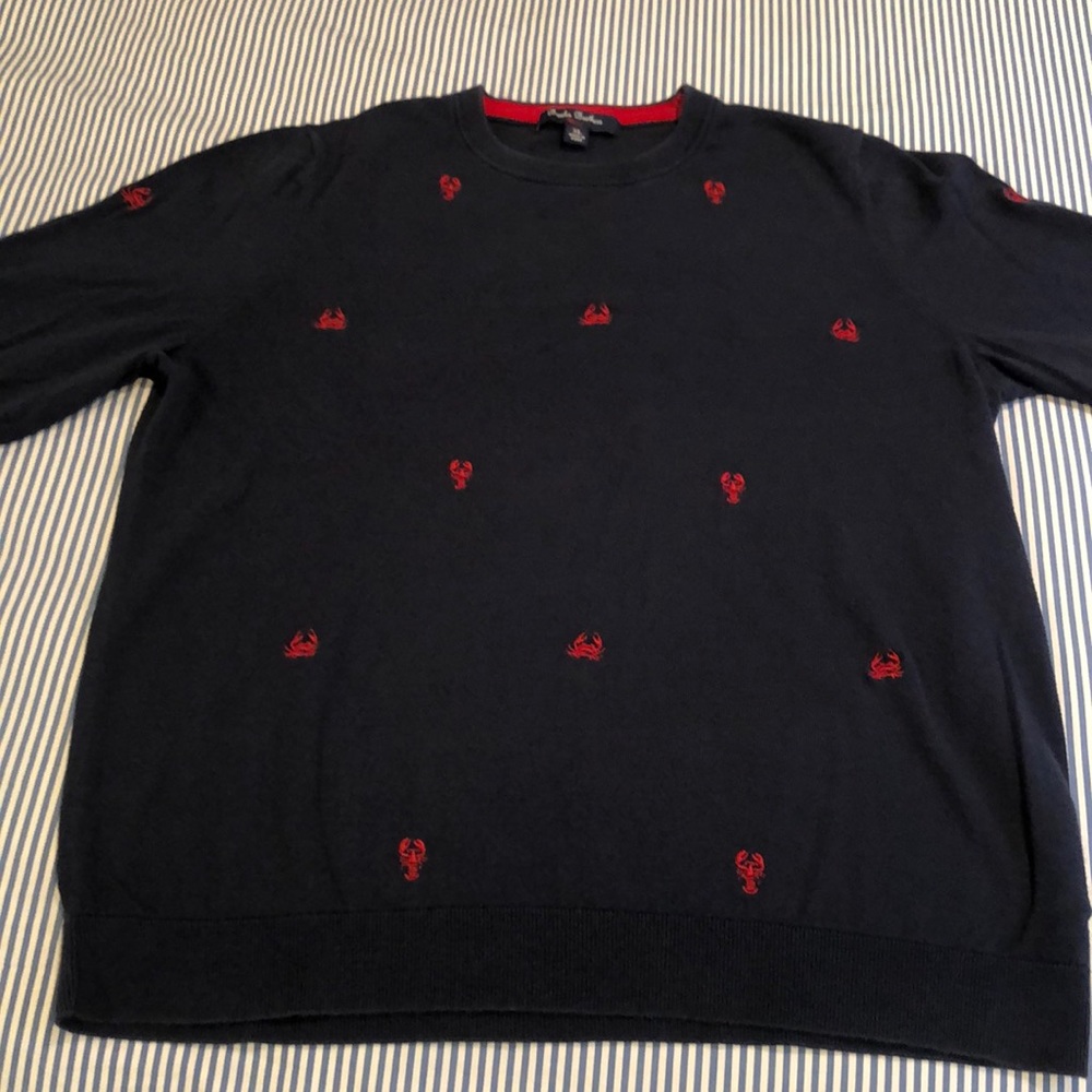 Brooks Brothers embroidered sweater